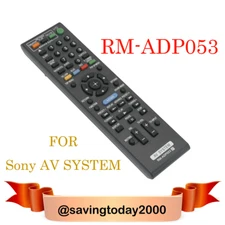 RM-ADP053 Remote for Sony AV System DVD Home Theater Audio Blu Ray Disc Player