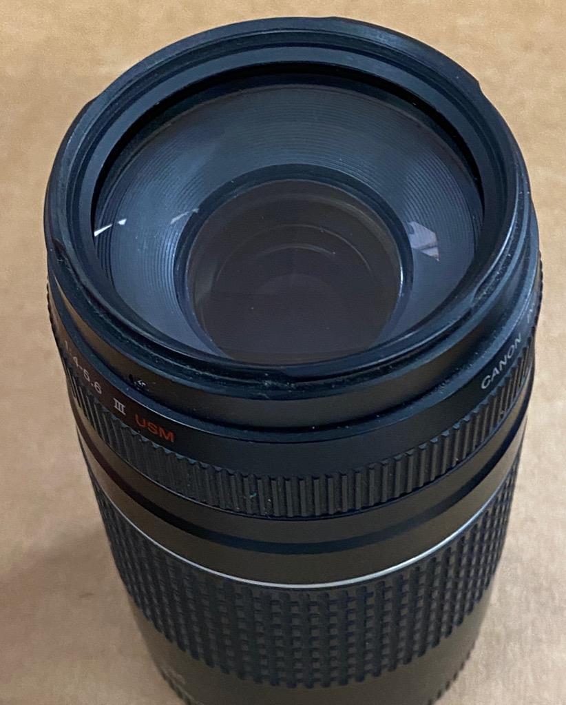 CANON EF 75-300mm f/4-5.6 III USM ZOOM LENS- USED. | eBay