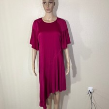 A.L.C. Women's $595 New With Tag Tilly Asymmetrical Berry Dress Size 12