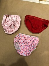 Build A Bear Panties Underwear Lot of 3 / pink , red , hearts