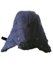 Vintage Karakul Fur Russian Winter Hat Ushanka Trapper/Hunter Wool, Unisex XS