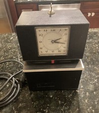 Vintage Lathem model 3021 Punch Card Time Clo...