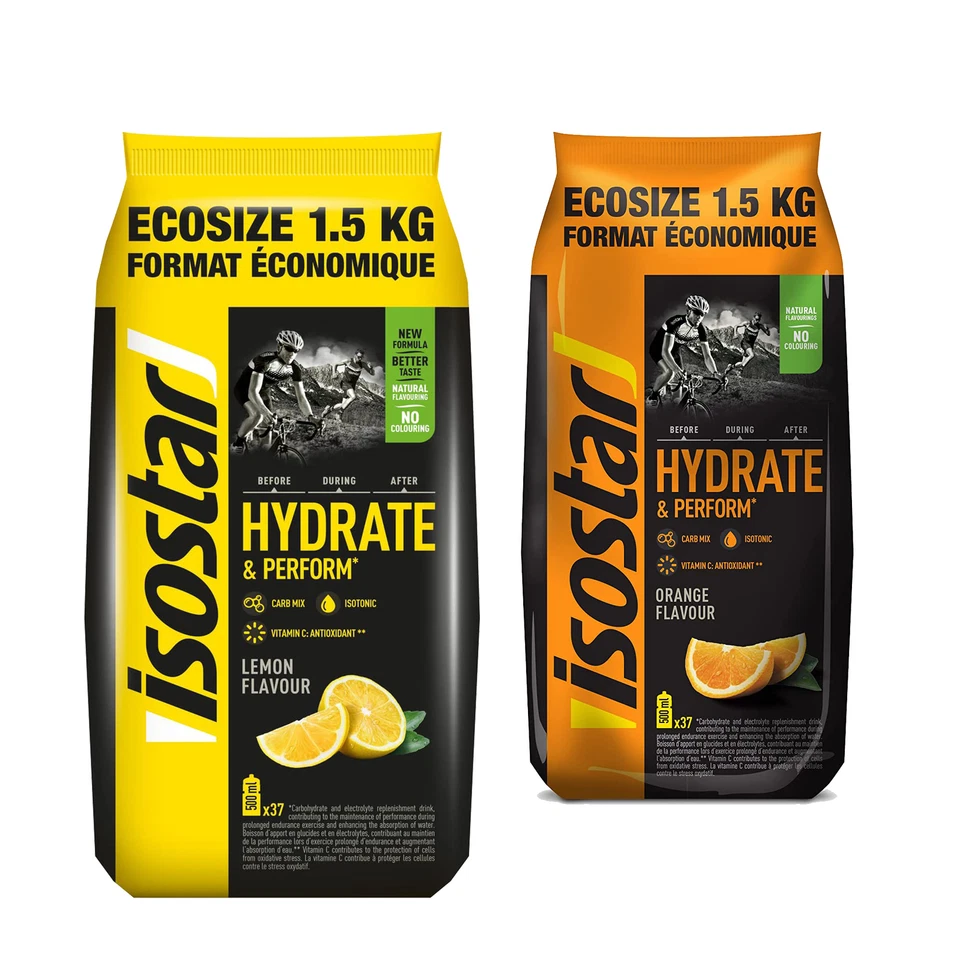 19,26€/kg Isostar Hydrate und Perform Iso Drink 1.5kg - 1 BEUTEL - wählbar