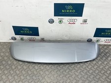 AUDI A4 ESTATE AVANT S LINE SILVER REAR TAILGATE SPOILER FITS  2016 ONWARDS