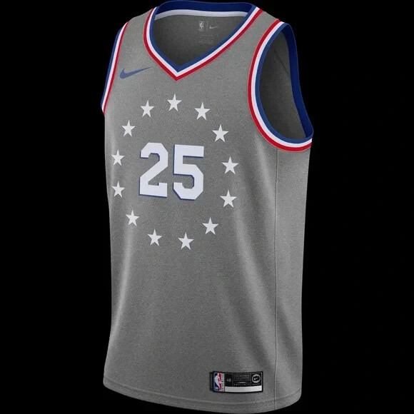 NBA 76ers NIKE ベン・シモンズ ユニフォーム L Philadelphia 76ers Nike Ben Simmons Jersey L – TheVaultCT