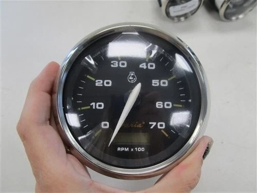 JUEGO DE (5) TACÓMETRO / VELOCÍMETRO BARCO FARIA MERCURY YAMAHA GAUGE Foto 2 de 4