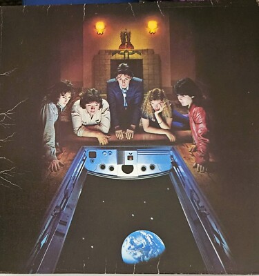 WINGS Back To The Egg UK LP signiert von DENNY LAINE STEVE HOLLY LAWRENCE JUBER