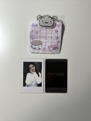 Ive I'VE Mine Withmuu 6.0 benefit Rei Photocard Pob Polaroid