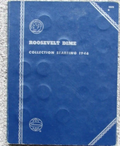 Roosevelt Dimes Album Collection Lot Of 27 - 1946 to 1964 ; 90% Silver - NR