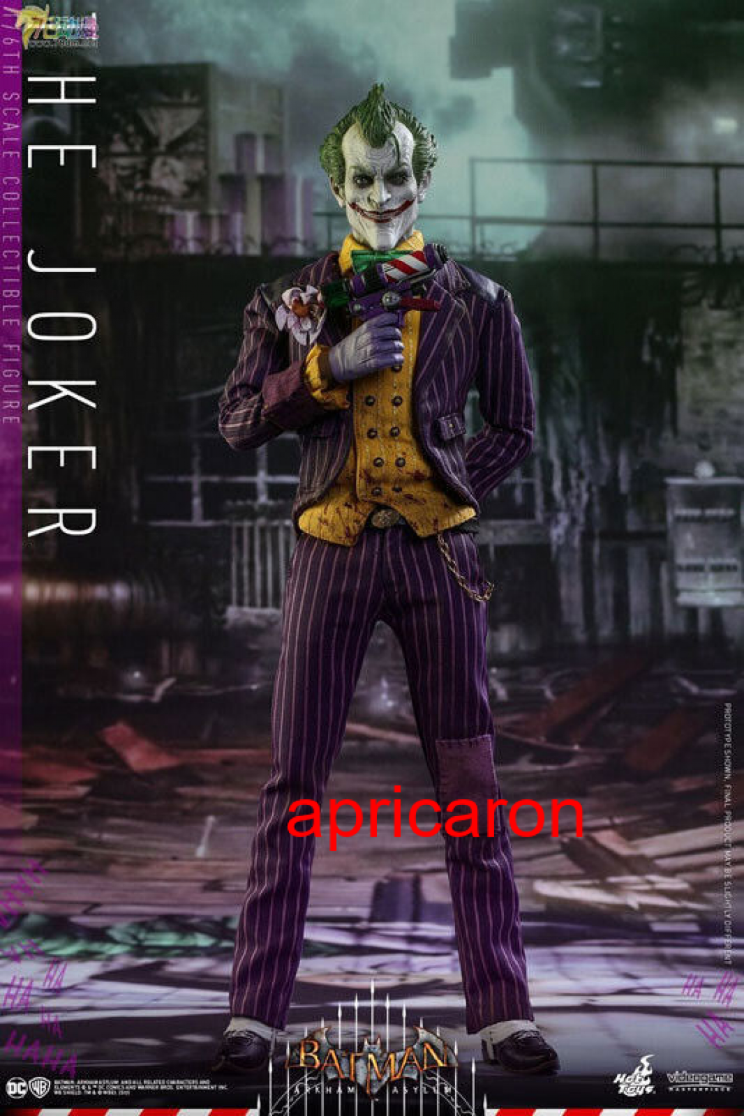New Hot Toys Vgm27 1/6 Batman: Arkham Asylum The Joker Action