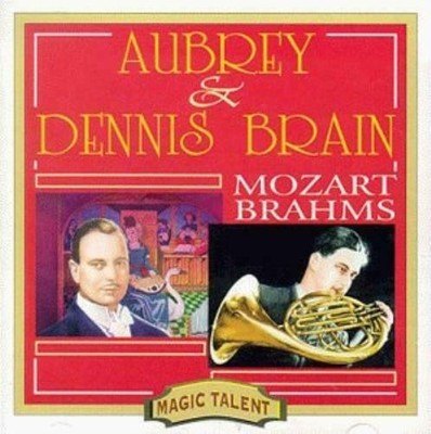 Aubrey and Dennis Brain Play Mozart and Brahms CD - Like New