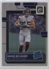 2022 Panini Donruss Optic Rated Rookie Holo Prizm Daniel Bellinger #290 0b3