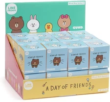 GUND LINE Friends Blind Box Series #1 Mystery Plush 3"