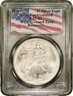 1993 American Silver Eagle 9-11-01 WTC Ground Zero Recovery PCGS GEM UNC - C65