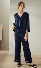 Silk Suede Pullover Pajama Set