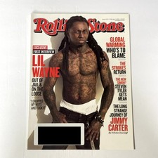 Rolling Stone 1123 February 3 2011 Lil Wayne Steven Tyler Jimmy Carter Magazine