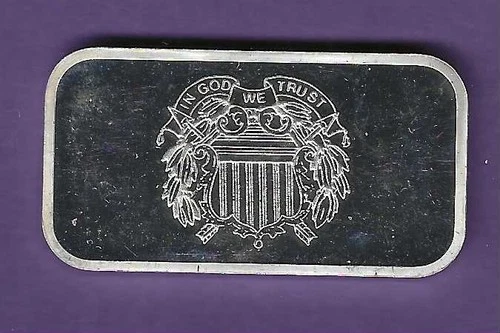 TWO-CENT  PIECE .999 SILVER ART BAR