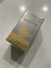 NIB New In Box - Azzaro Wanted by Azzaro Cologne for Men EDT 3.38 / 3.4 oz 100ml