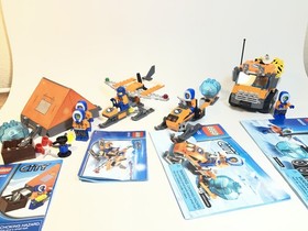 LEGO CITY: Arctic Lot(850932, 30310, 60032, 60033) - Complete with minifigures