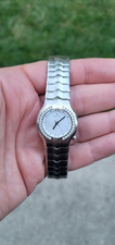 Tag Heuer WP1317.BA0751 Womens Alter Ego Watch White Pearl 30 Diamonds Silver