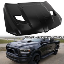 Fit 2019 2020 2021 2022 2023 2024 2025 Dodge Ram 1500 Rebel Hood Panel Aluminum Fit 2019 2020 2021 2022 2023 2024 2025 Dodge Ram 1500 Rebel Hood Panel Aluminum