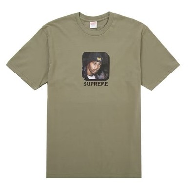 Supreme x Wu-Tang Clan RZA Tee T-Shirt Light Olive Size XL FW25