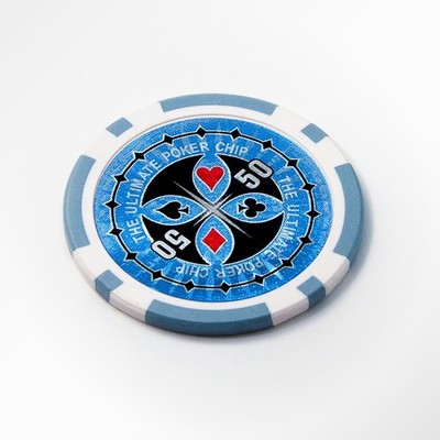 MRC POKER 50pcs 14g Ultimate Laser Casino Poker Chips $50