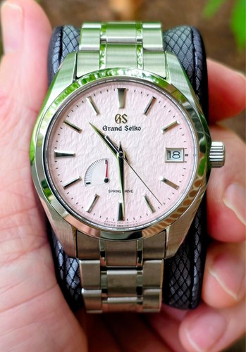 Grand Seiko SBGA497 Pink Snowflake Excellent Condition