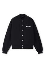 Mens Black Jacquemus Gros Grain Patch Logo Sw...