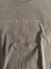 X FIles Stanley Desantis T shirt vintage 1995 L Mint Sci Fi Fox Mulder Scully TV