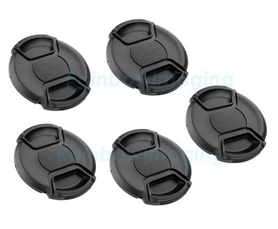 5 x 82mm Snap On Lens Caps for Canon Nikon Sony Pentax Olympus ''US Seller''