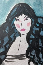 Aceo Original Mixed Media Art