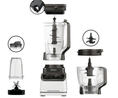 Ninja Grand Kitchen System Blender 1200W 4 Preset Programs 3 Speeds KS500 Black