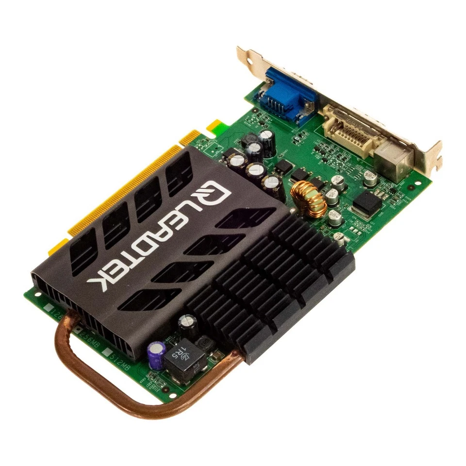 Graphic Card Leadtek Nvidia Geforce 7600 GS Winfast Px7600 GS Tdh 256MB Pcie x16 - Image 2 of 3