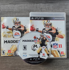 Madden NFL 11 (PS3, Sony PlayStation 3, 2010) CIB Complete with Manual 