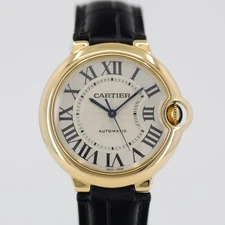 Cartier Ballon Bleu 36mm Yellow Gold Automatic W6900356 (Pre-Owned)