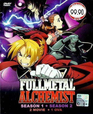 Fullmetal Alchemist Complete TV Series Season 1-2 Movie OVA Japanese Anime DVD