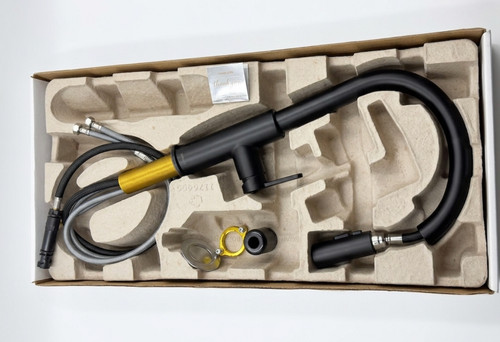 Kohler K-596-BL Simplice Pull-Down Kitchen Faucet Matte Black 1.5 GPM