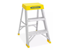 Werner 2 Ft. Aluminum Step Ladder (8 ft Reach...