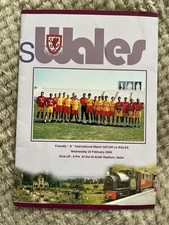 QATAR V WALES FRIENDLY 2000