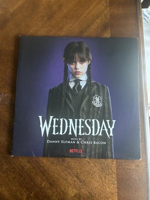 WEDNESDAY - Danny Elfman/Chris Bacon OST (2xLP Pink/Black Split) VINYL