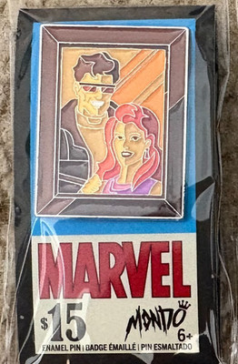 SDCC 2025 Mondo X-Men Pin Cyclops & Jean Grey Picture Frame Marvel Comic Con