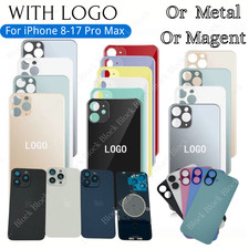 Replacement Rear Back Glass Big Hole For iPhone 17 16 15 14 13 12 11 XR XS 8 SE