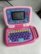 Leap Frog 2 in 1 Leaptop Touch Learning For Kids Pink 6009 - TESTED, WORKING