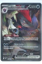 N's Zoroark ex Pokémon 2025 SV Journey Together Special Illustration Rare 185 NM on eBay