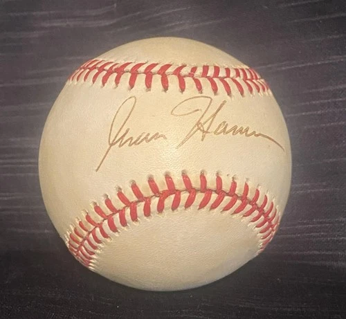 Granny Hamner Philadelphia Phillies Signed National Feeney League Baseball