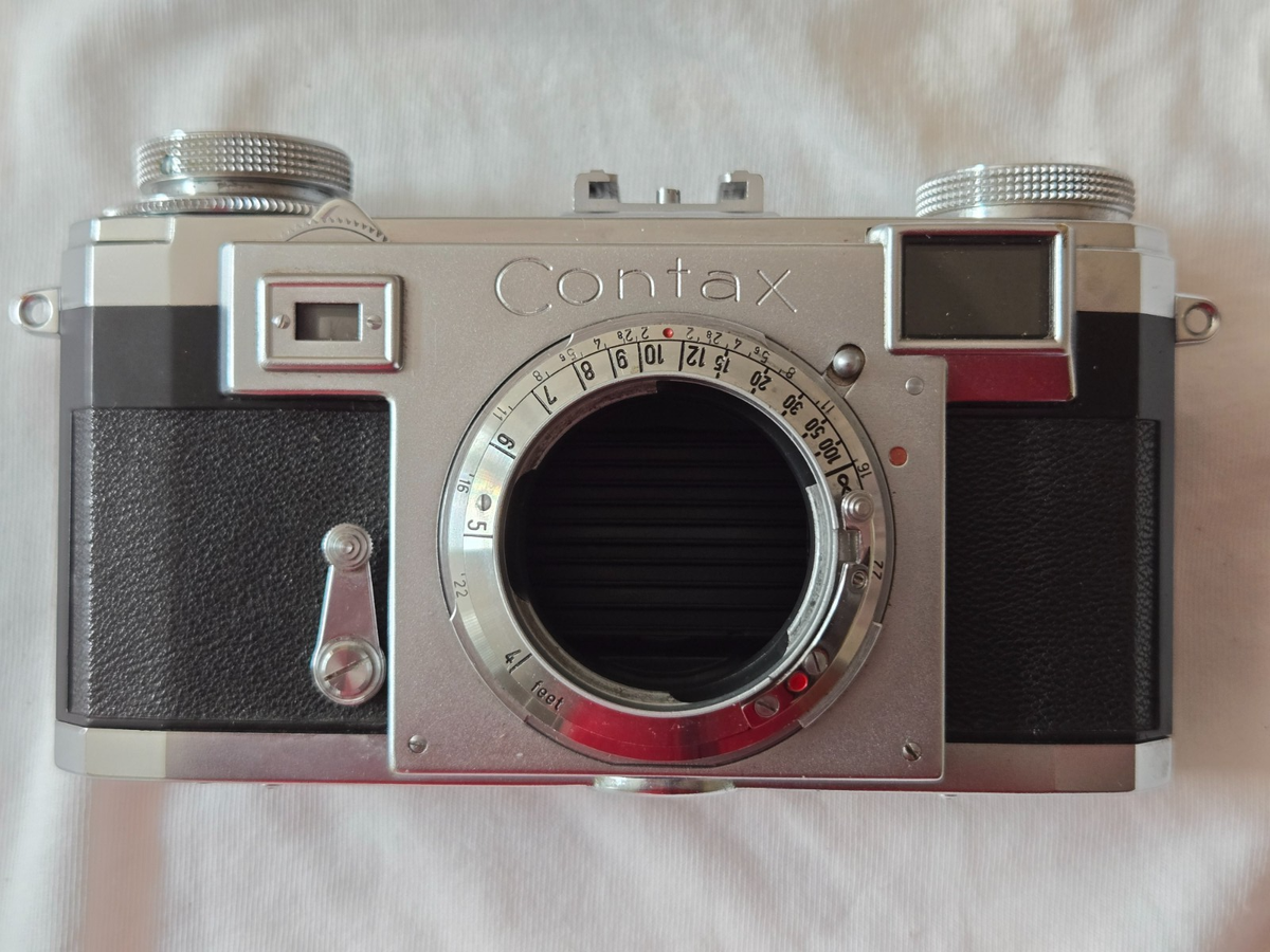 Zeiss Ikon Contax IIa 2A Rangefinder Color Dial (A52xxx) Body w