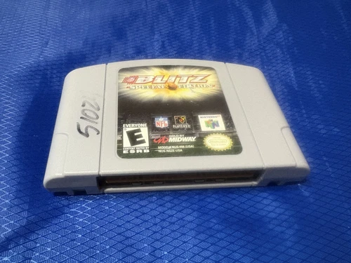 NFL Blitz: Special Edition (Nintendo 64, 2001) tested authentic