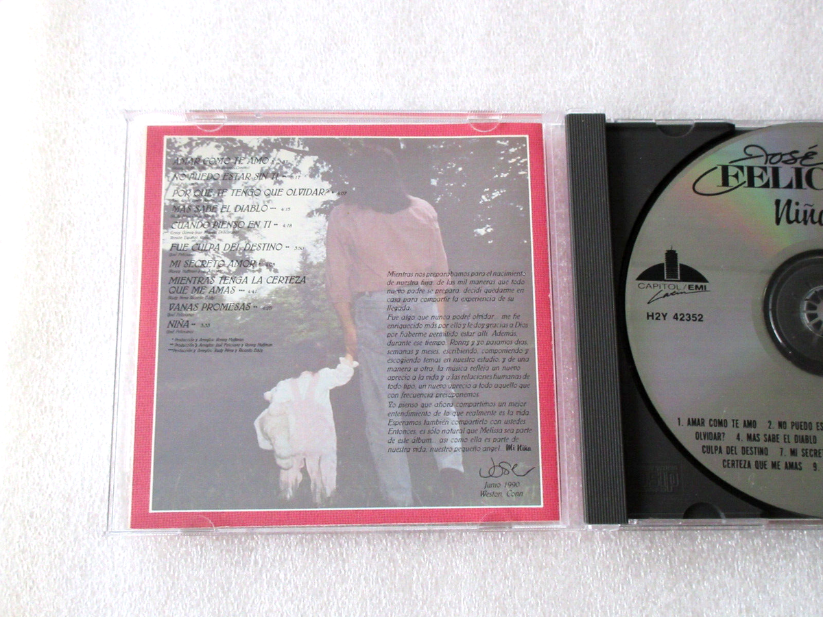 洋楽 JONI FELICIANO Niña by José Feliciano (CD, EMI Music Distribution) for sale