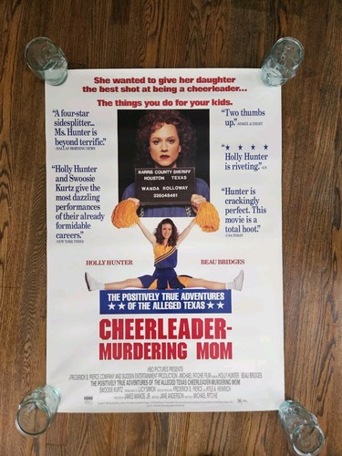 Cheerleader Murdering Mom Original Movie Poster 1993 